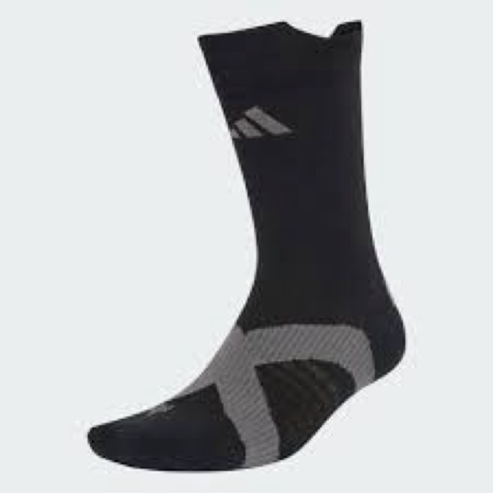 Adidas Crew Socks Trio - Purple, Teal, Black